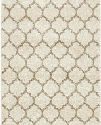 Geometric philadelphia trellis rug (runners) - Beige/Light