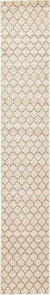 Geometric philadelphia trellis rug (runners) - Beige/Light