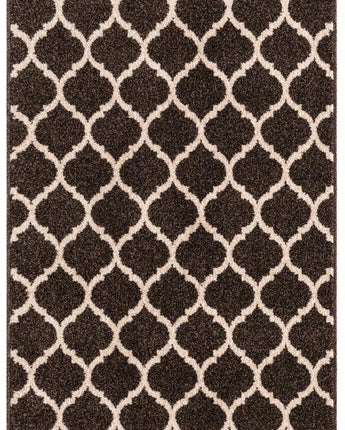 Geometric philadelphia trellis rug (runners) - Dark