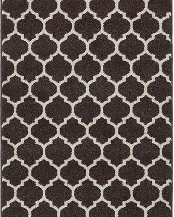 Geometric philadelphia trellis rug (runners) - Dark