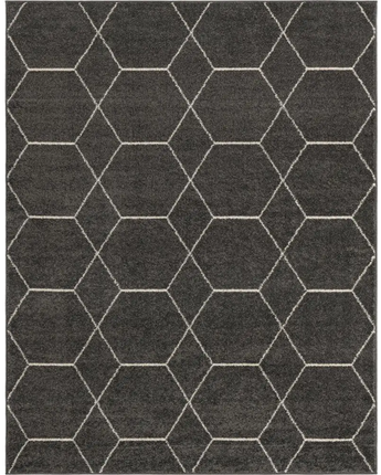 Geometric trellis frieze rug (runners & large rectangular)