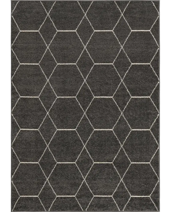 Geometric trellis frieze rug (runners & large rectangular)