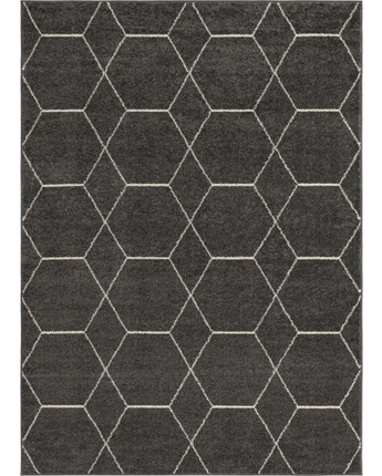 Geometric trellis frieze rug (runners & large rectangular)