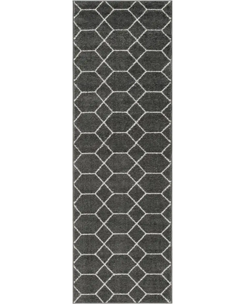 Geometric trellis frieze rug (runners & large rectangular)