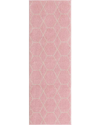 Geometric trellis frieze rug (runners & large rectangular)