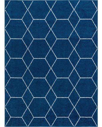 Geometric Trellis Frieze Rug (Runners, & Large Rectangular) - Rug Mart Top Rated Deals + Fast & Free Shipping