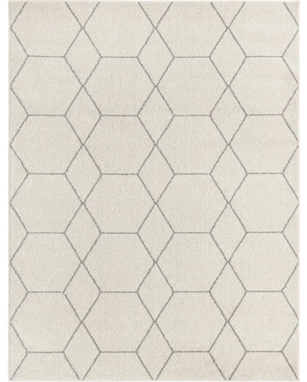 Geometric trellis frieze rug (runners & large rectangular)