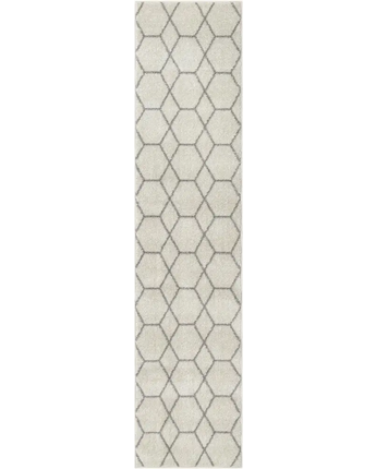 Geometric trellis frieze rug (runners & large rectangular)