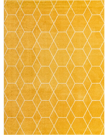 Geometric trellis frieze rug (runners & large rectangular)