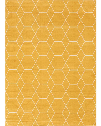 Geometric trellis frieze rug (runners & large rectangular)