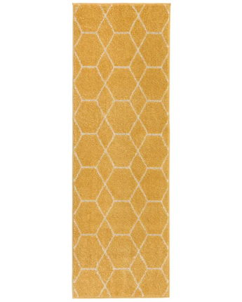 Geometric Trellis Frieze Rug (Runners, & Large Rectangular) - Rug Mart Top Rated Deals + Fast & Free Shipping