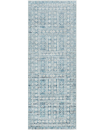 Ghazal washable area rug - Ink Blue / Runner / 2’7’’