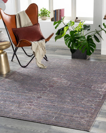 Gladiolus washable area rug - Area Rugs