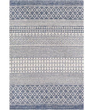 Hestia washable area rug - Navy Blue / Rectangle / 2x3