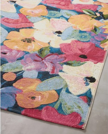 Indoor/outdoor botanical rug - Area Rugs