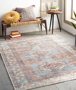 Inés washable area rug - Area Rugs