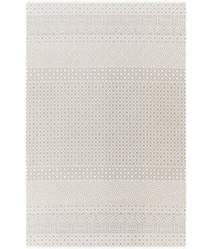 Izmir washable area rug - Light Gray / Rectangle / 5x7