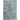 Keats scroll print textured - Blue / Beige / Rectangle