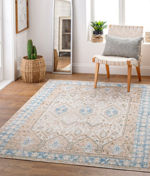 Leilani washable area rug - Area Rugs