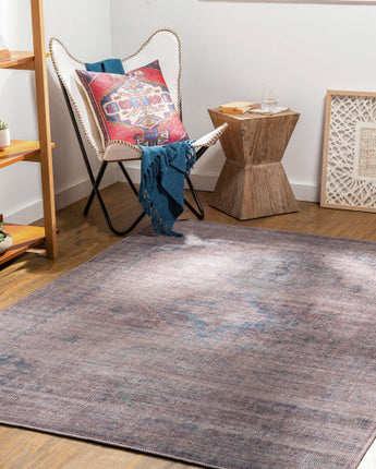 Lotus washable area rug - Area Rugs