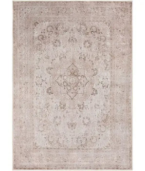 Lucie washable area rug - Tan / Rectangle / 2x3 - Area Rugs