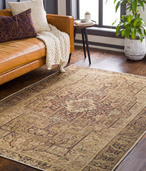 Lucien washable area rug - Area Rugs