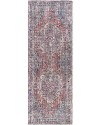 Luna washable area rug - Dark Blue / Runner / 2’7’’ x