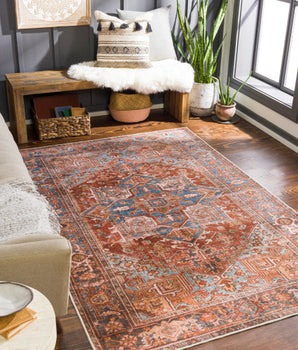 Lyon washable area rug - Area Rugs