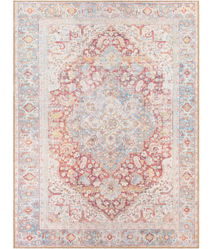 Malika washable area rug - Beige / Rectangle / 5x7 - Area