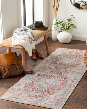 Malika washable area rug - Area Rugs