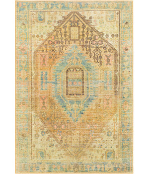 Manal washable area rug - Green / Rectangle / 3x4 - Area