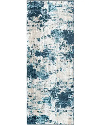 Manisa washable area rug - Ink Blue / Runner / 2’7’’