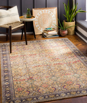 Marigold washable area rug - Area Rugs