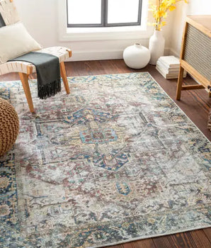 Marlais washable area rug - Area Rugs