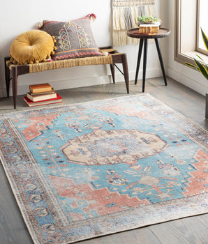 Meline washable area rug - Area Rugs