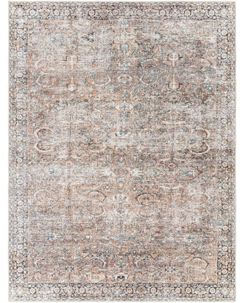 Milan washable area rug - Beige / Multi / Rectangle / 5x7