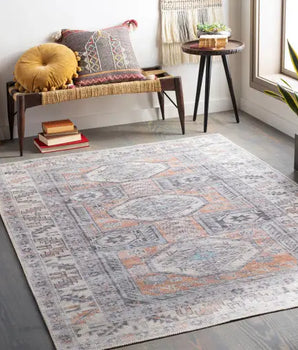 Mirabelle washable area rug - Area Rugs