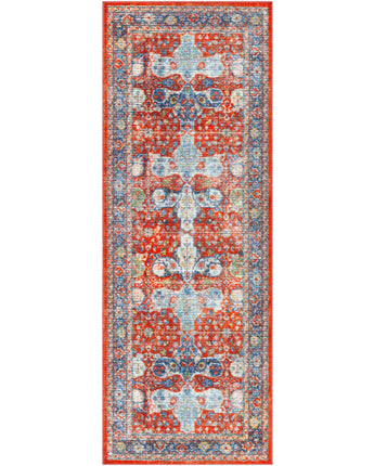 Miray washable area rug - Red / Runner / 2’7’’ x