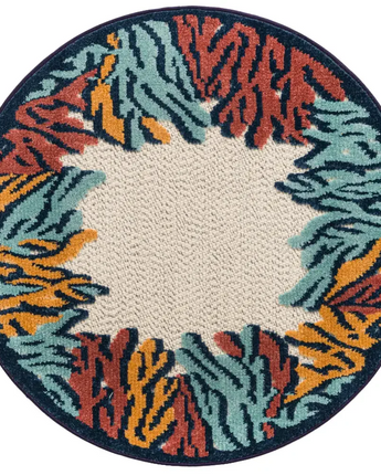 Modern belize outdoor belmopan rug - Multi / 3’ 3’’ x