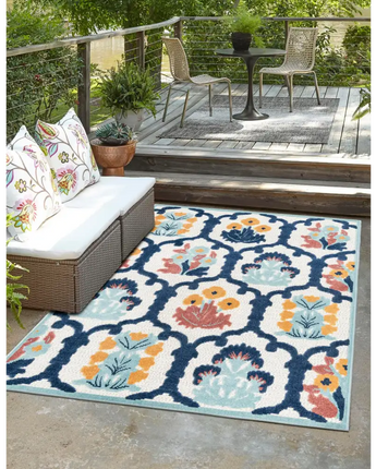 Modern belize outdoor corozal rug - Area Rugs