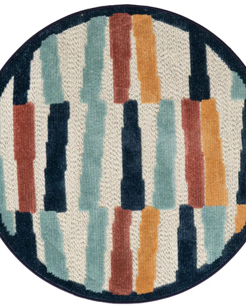 Modern belize outdoor lamanai rug - Ivory / 3’ 3 x 3’ 3 /