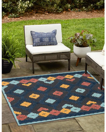 Modern belize outdoor sarstoon rug - Area Rugs