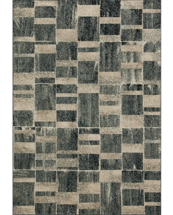 Modern bowery rug - Storm / Sand / Rectangle / 4’0’’