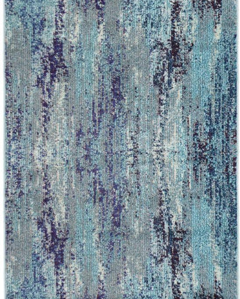 Modern designed lilly jardin rug - Blue / Runner / 2’ 7 x