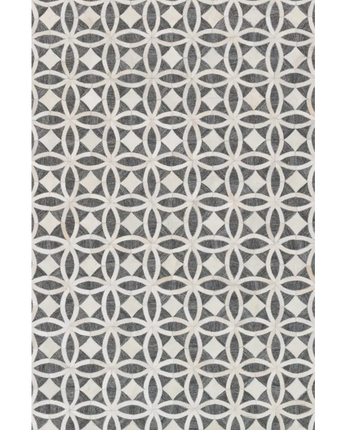 Modern dorado rug - Dark Gray / White / Rectangle