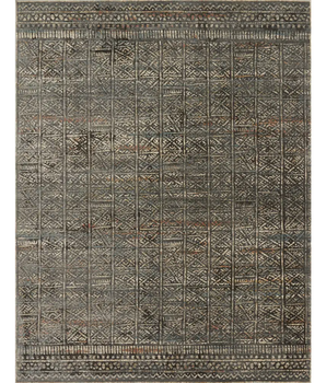 Modern javari rug - Dark Gray / Rectangle / 2’6’’ x