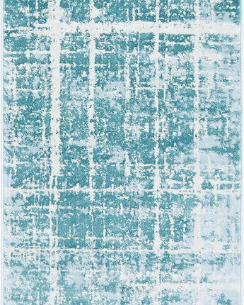 Modern jill zarin lexington avenue uptown rug - Turquoise