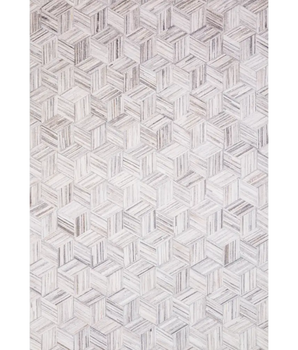 Modern maddox rug - Lt Gray / White / Rectangle