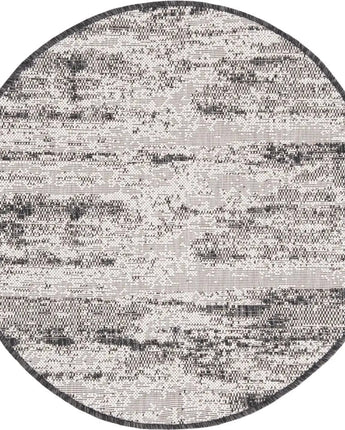 Modern outdoor modern cartago rug - Charcoal / 3’ x 3’ 1 /