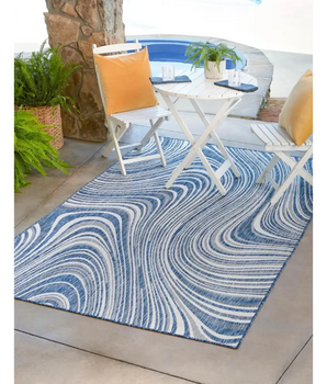 Modern outdoor modern pool rug - Area Rugs